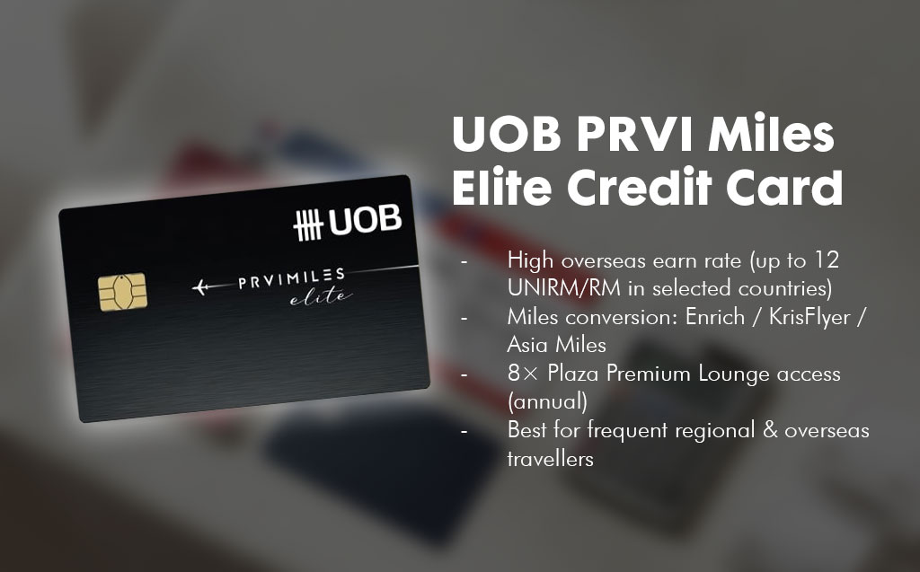 UOB Privilege Miles Elite Credit Card